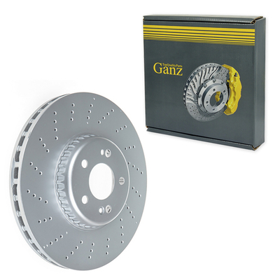 Диск тормозной GANZ передний перфорированный с покрытием MERCEDES BENZ W205 (2013>) / W213 E-KLASSE (2016>) Арт.: GIJ06256