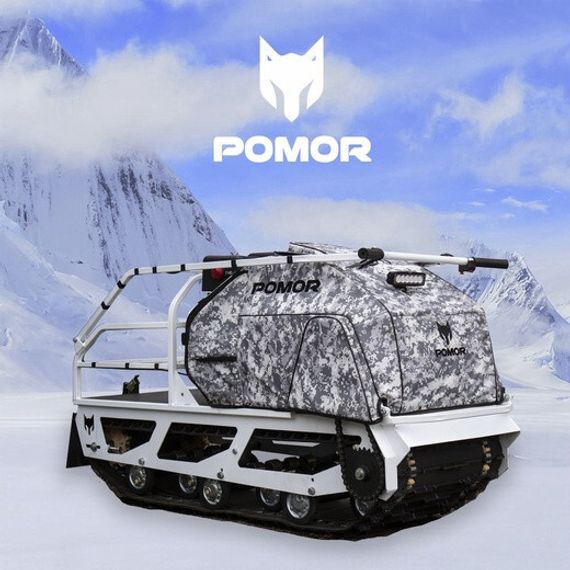 Мотобуксировщик POMOR M-500 К-18 Pro