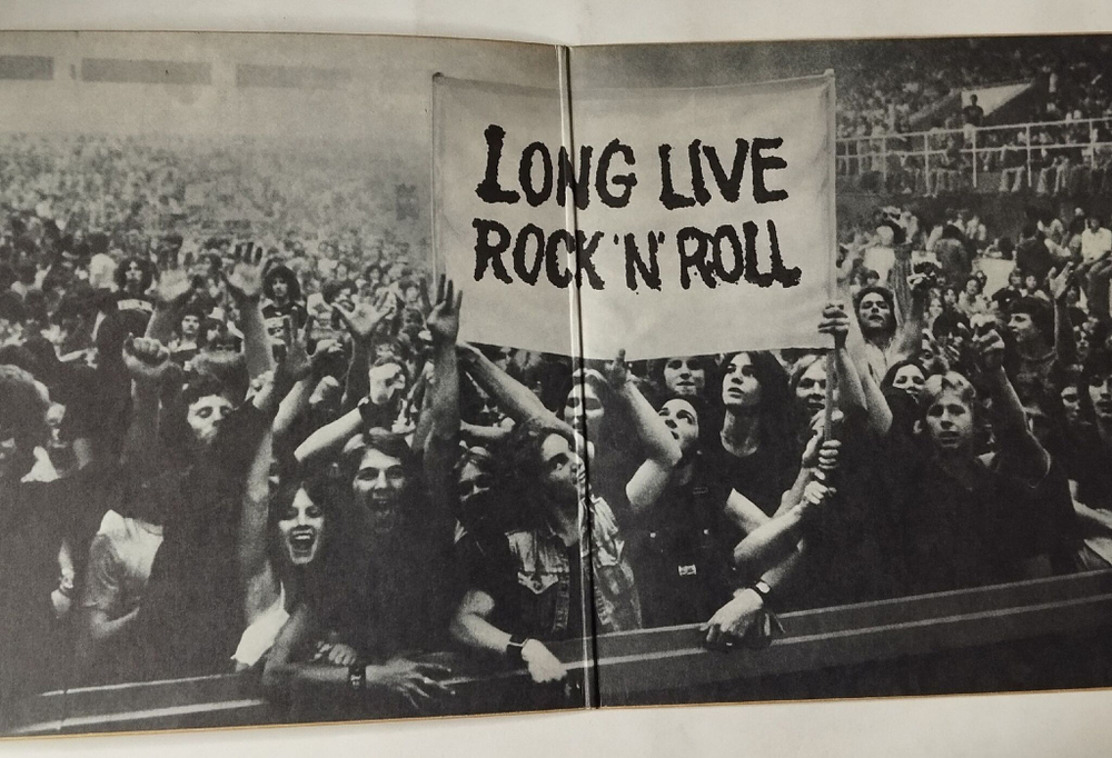 Винтажная виниловая пластинка LP Rainbow Long Live Rock N Roll (USA 1978)