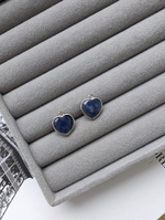 Подвеска сердце 13мм, содалит