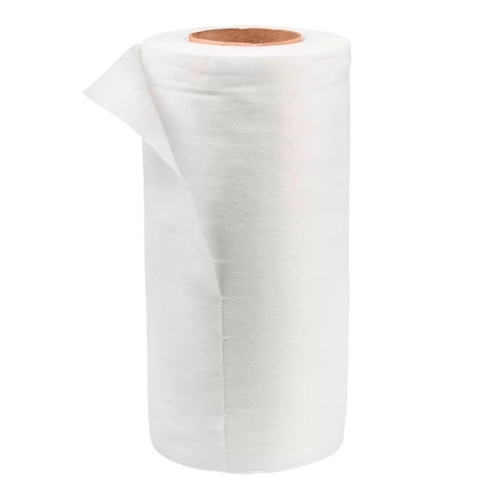 Салфетки нестерильные спанлейс Чистовье 40 г/м 30х40 см 100 шт в рулоне белый