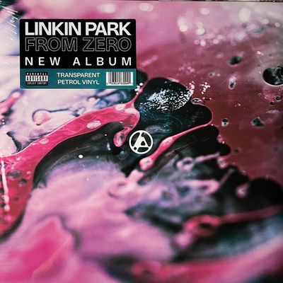 Linkin Park ‎– From Zero (Германия 2024г.) Transparent Petrol