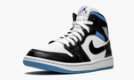 Air Jordan 1 Mid WMNS "Black / White / University Blue"