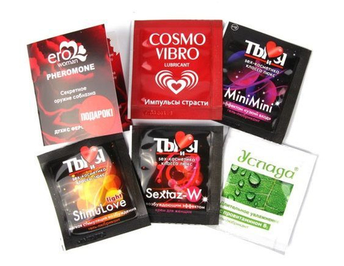 Набор лубрикантов "Для секс-богинь и обольстительниц"