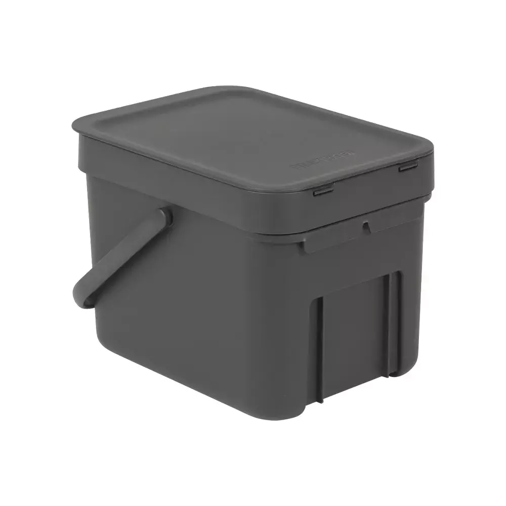 Brabantia - Контейнер для сортировки мусора Sort &amp; Go 6л, серый / артикул   109720  / GTIN 8710755109720