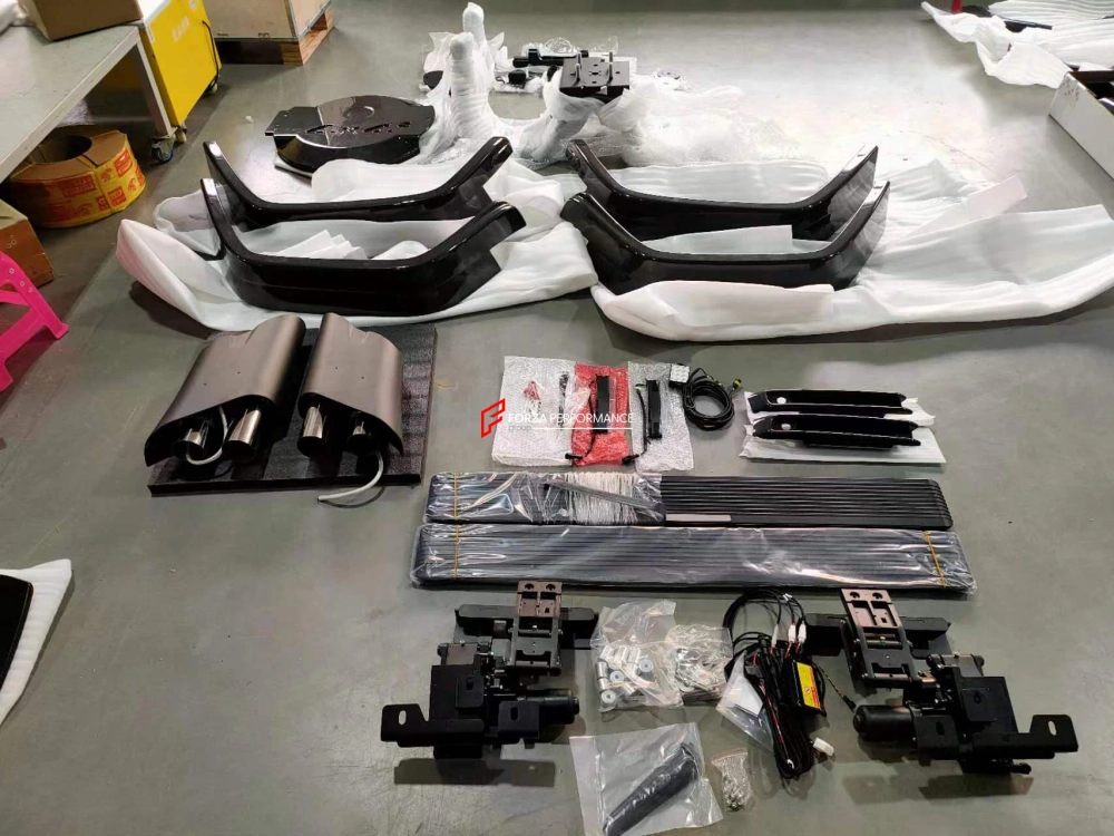 Обвес и лифт-комплект с портальными мостами для Mercedes-Benz G-Class G63 W464 в 4×4² Мерседес Гелик гелентваген