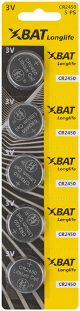 Батарейка литиевая, 3 В, "Таблетка" , 1 шт. CR2450