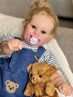 Кукла Реборн мягконабивная 60см в пакете (FA-161A)