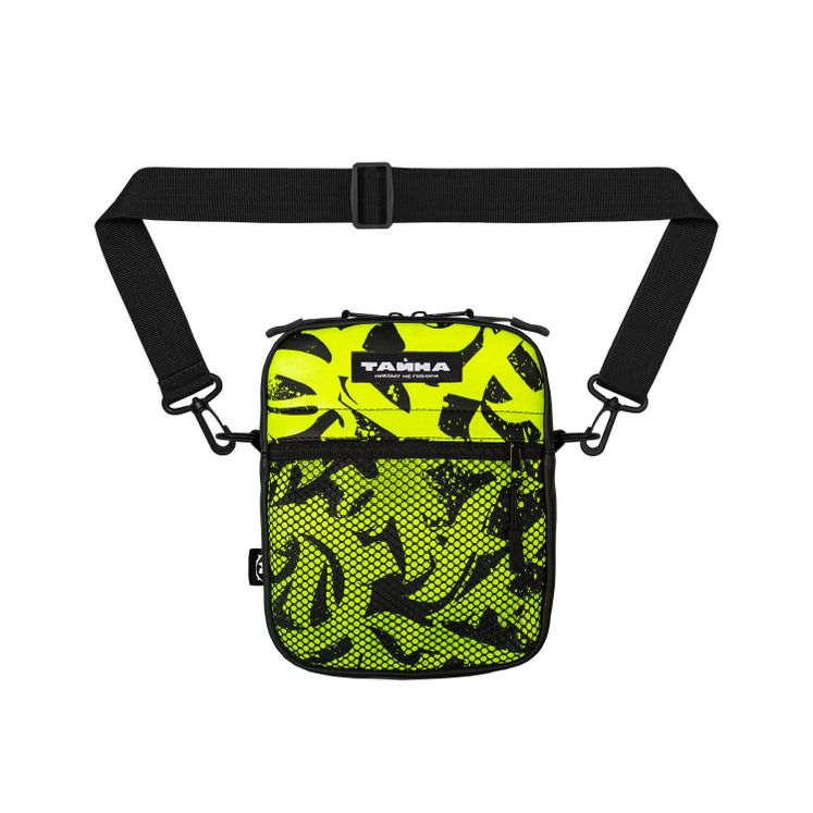 Сумка через плечо ТАЙНА x ЗУКО черный/экокожа/салат. принт