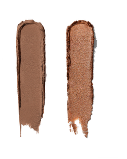Bobbi Brown Long-Wear Cream Shadow Stick Duo - Тушь для ресниц в карандаше двойная оттенок Heat Ray / Biscotti, 1 g