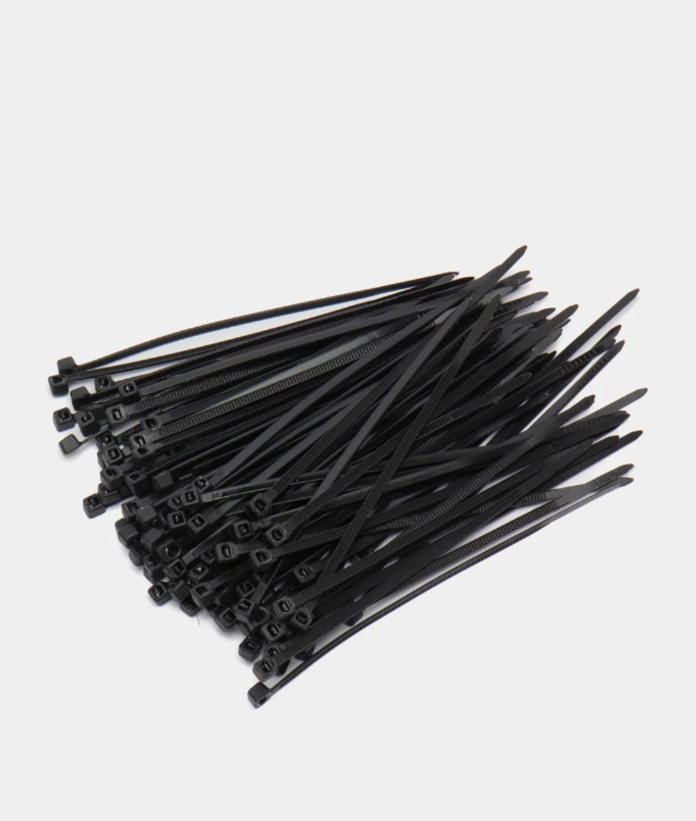 Нейлоновый хомут-стяжка 100 шт 2,5х100 мм