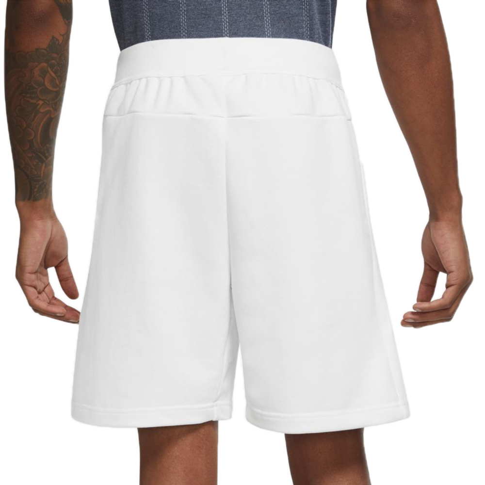 Мужские теннисные шорты Nike Court Fleece Tennis Shorts M - white