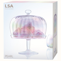 Блюдо для торта с крышкой pearl, D26,6 см