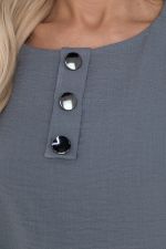 Платье Кайла люкс серое П10101 LT Collection