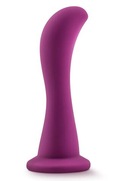 Лиловый изогнутый стимулятор Bellatrix - 15,8 см.