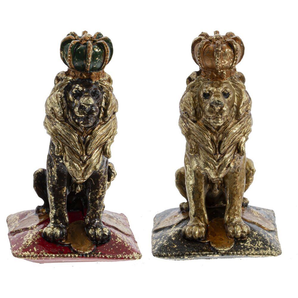 GAEM Фигурка декоративная "Лев", L4 W4 H7 см, 2в.