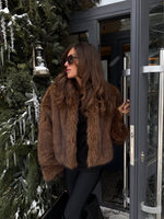 Эко-шуба LISA OGNENNAYA | Рыжий