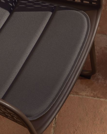 Подушка для стула Sindera графитовая 45 x 43 см