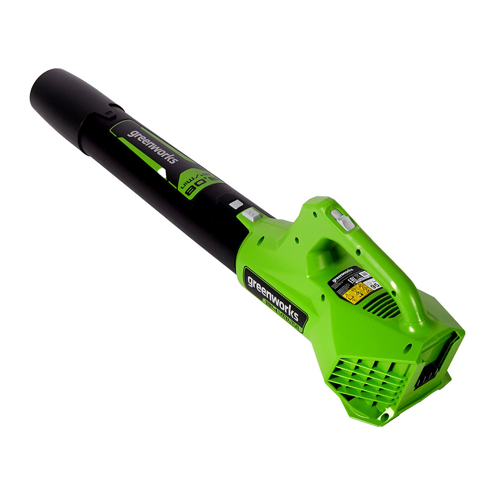 Аккумуляторная воздуходувка Greenworks G24AB, 24В без АКБ и ЗУ (2404807)