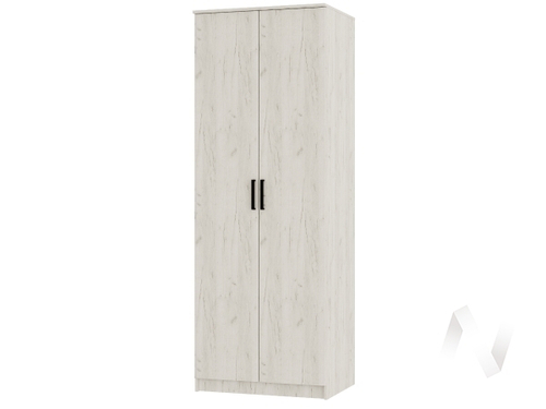 Шкаф 2-х створчатый Спальня Фиеста (крафт белый)