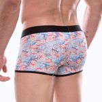 Мужские трусы боксеры с разноцветным принтом Don Moris DM072205