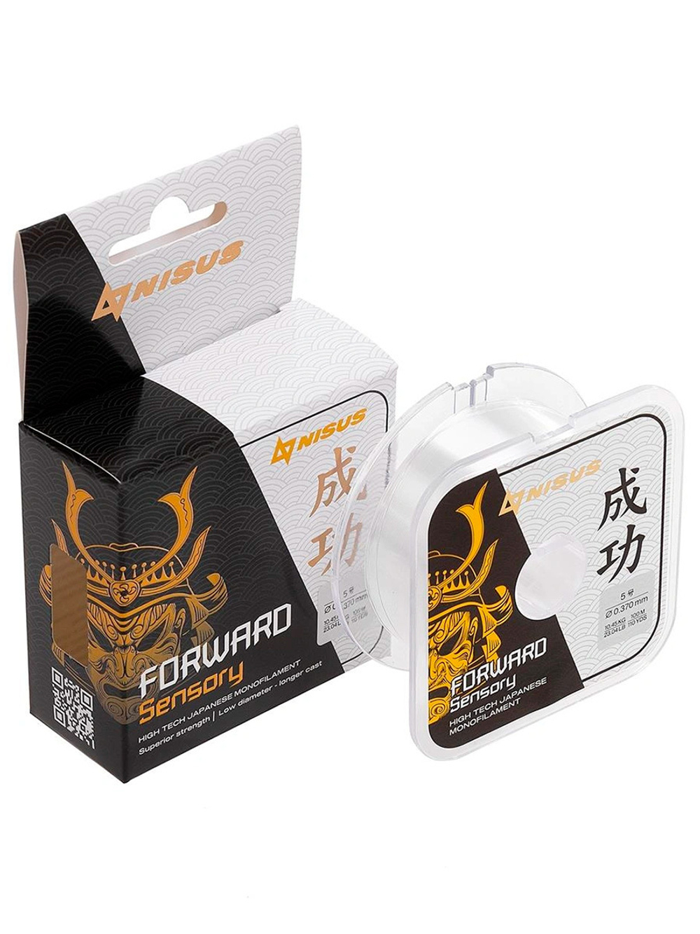 Леска для рыбалки Nisus FORWARD Sensory Nylon Transparent 0,261mm/100m (N-FS-0261-100)