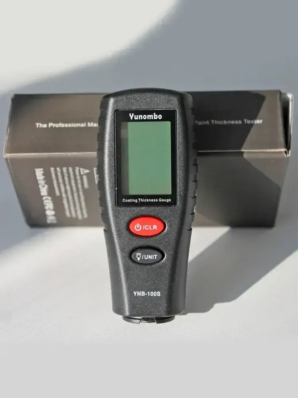 Толщиномер автомобильный лакокрасочного покрытия YNB-100S с чехлом и батарейками