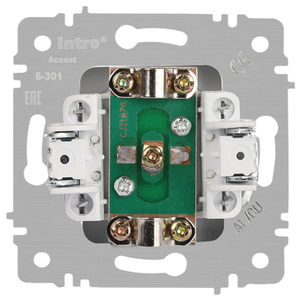 Розетка Intro Accent 6-301-02 TV одиночная, IP20, СУ, слоновая кость