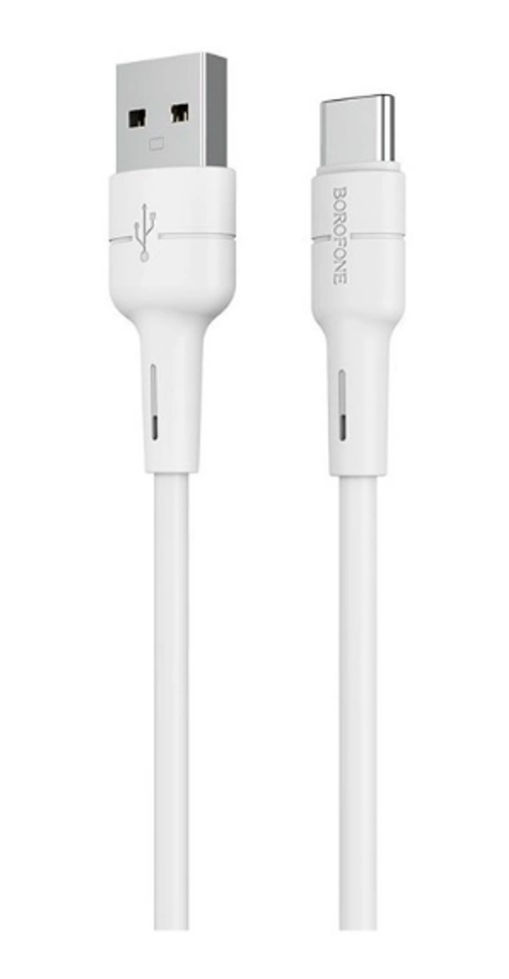 Кабель Borofone BX30 USB-Type-C 3A 1м Silicone White