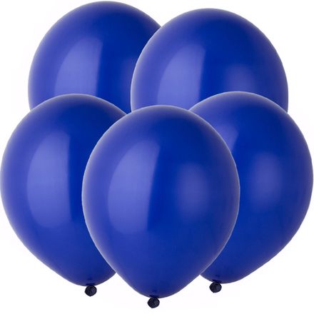 Шары "Тёмно-синие" 30/35 см (летают от 3-х дней)
