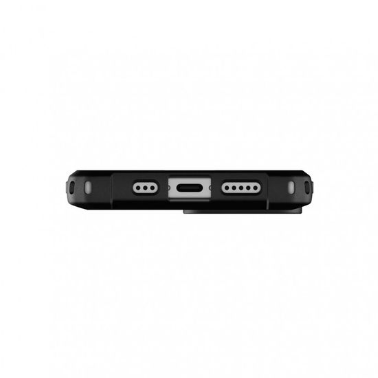 Чехол с поддержкой MAGSAFE Uag Metropolis LT ткань Kevlar для iPhone 15 6.1", цвет черный (Black)