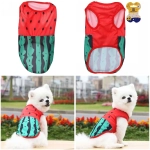 Майка для собаки «Тропикана-Сочный Арбуз» размер XL (22*36*23см) Ultramarine