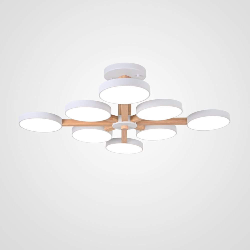 Потолочная Люстра Turna L8 White By Imperiumloft