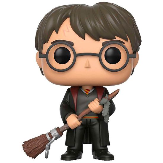 Фигурка Funko POP! Harry Potter Harry Potter with Firebolt & Feather (Exc) (51) 14949 / Фигурка Фанко ПОП! по мотивам франшизы "Гарри Поттер", Гарри Поттер