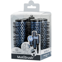 Набор брашингов со съемной ручкой для укладки волос 36мм Olivia Garden MultiBrush BR-MBKT5-TH36B