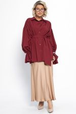 Блуза Присцилла (бордовая) Б14949-5М LT Collection
