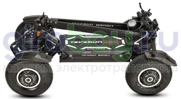 Электросамокат WHITE SIBERIA TEVERUN BANDIT 4x4 7200W 60V/60AH фото 111 №19 222