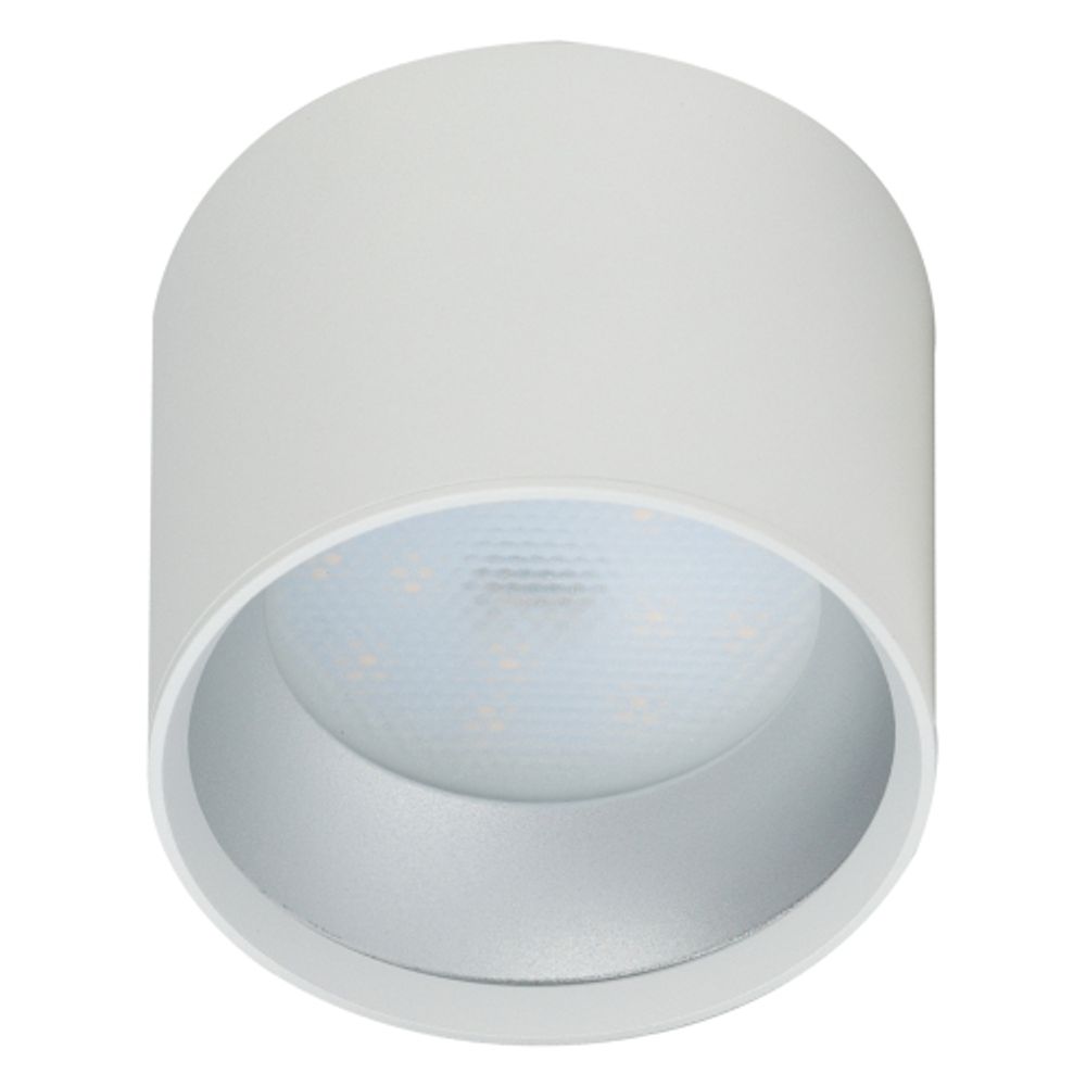 OL8 GX53 WH/SL Подсветка ЭРА Накладной под лампу Gx53, алюминий, цвет белый+серебро