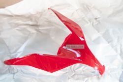 64300-K04-930ZA. GARNISH SET, SCREEN *R354* (R354 GLOWING RED). Honda Forza300 MF12