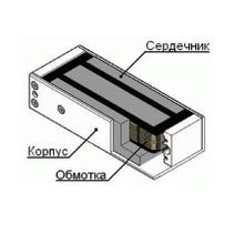 Электромагнитный замок М1-300 (серый с уголком)