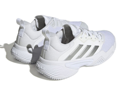 Женские Кроссовки теннисные Adidas Barricade W - footwear white/silver metallic/grey one