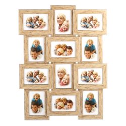 Фоторамка Image Art PL84-12 пластиковая мультирамка размер фото 10х15 цвет прованс рамка на 12 фото | Image Art