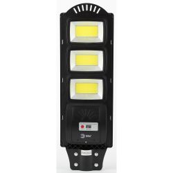 ЭРА Консольный светильник на солн. бат.,COB,с кронштейном,60W,с датчи. движ.,ПДУ,1100lm, 5000К, IP65