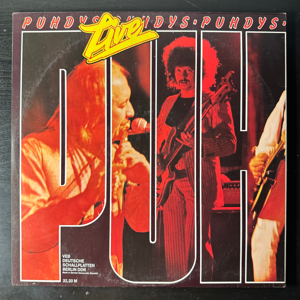 Puhdys ‎– Puhdys Live 2LP (Германия 1979г.) с автографами