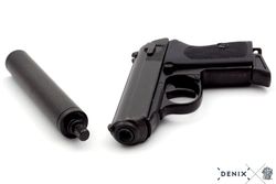 Denix Пистолет Вальтер Waffen-SSPPK с глушителем
