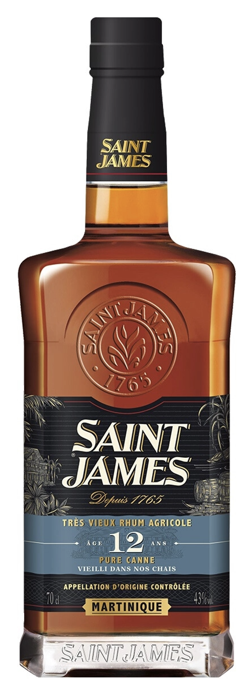 Ром Saint James Tres Vieux Agricole 12 Years Old, 0.7 л