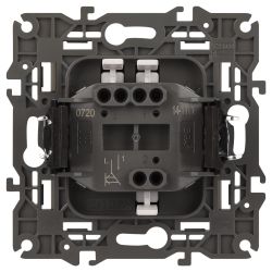 14-1111-01 ЭРА Кнопка, 10АХ-250В, Elegance, белый