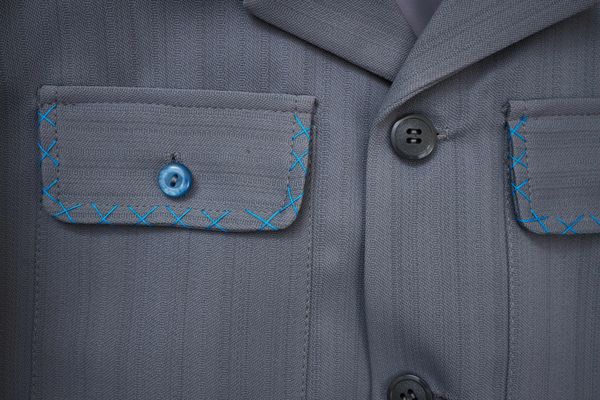 Куртка Blue Wave Серая - фото 4