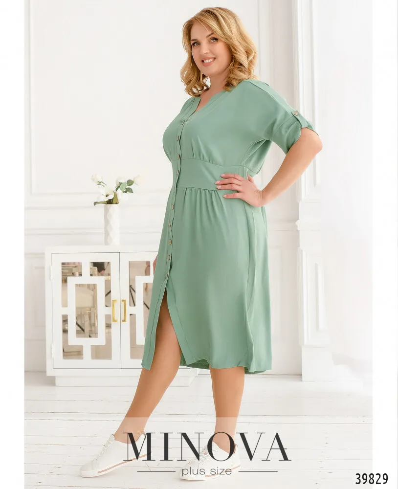 Платье 129-хаки Minova