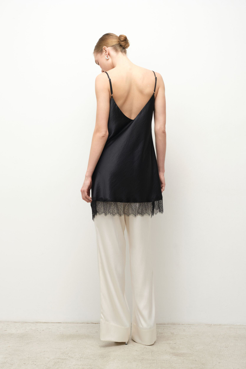 Комбинация с кружевом